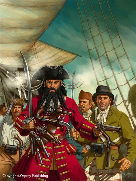 Blackbeard Famous Pirates Pirates Blackbeard