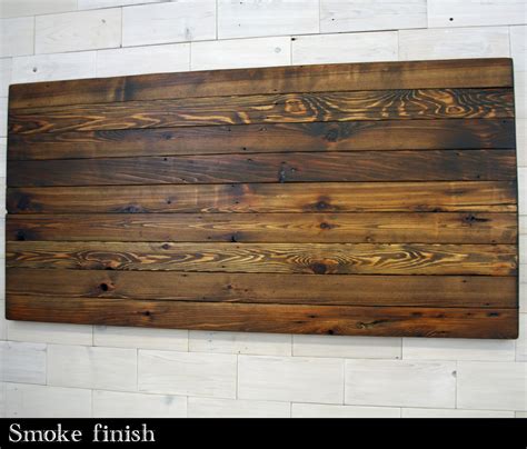 Hand Crafted Hanging Headboard Panel Horizon Remilled Design By
