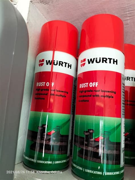 Wurth Rust Off Spray For Industrial Use Packaging Size 100 Ml At Rs
