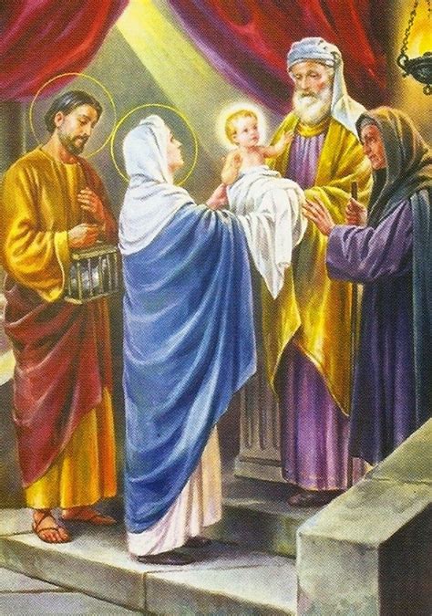 Sancta Mater Dei La PresentaciÓn Del NiÑo JesÚs En El Templo Y La P