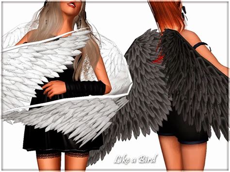 Sims 4 Bird Wings Cc Searchtags
