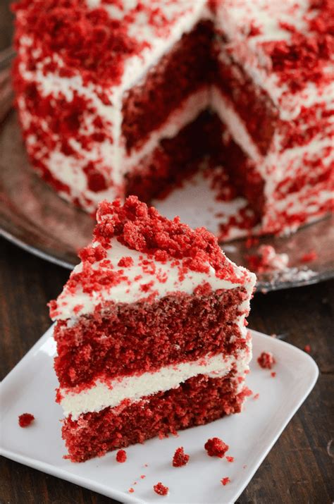 A beautiful mild chocolate flavor cake that is startlingly red. Red Velvet Dream Cake | The Novice Chef