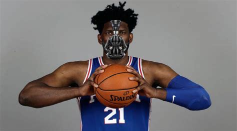 Embiid said it is unlikely but still a chance that he plays in the sixers' first playoff game this weekend. Clay mask before and after - Masks