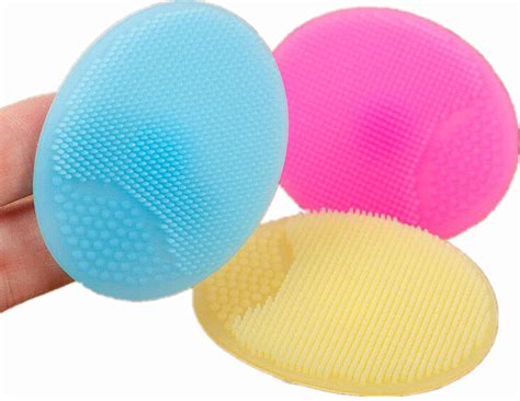 Pack Silicone Face Scrubbers Exfoliator Brush Facial Cleansing Brush