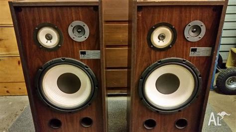 Vintage Speakers 3 Way Dimensional Acoustics Rare Hifi Stereo For