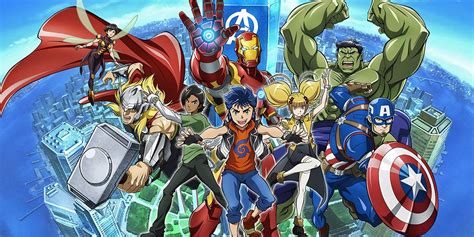 Future Avengers What Is Marvels Disney Anime