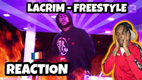 AMERICAN REACTS TO FRENCH RAP Lacrim Freestyle De Rue Act ENGLISH