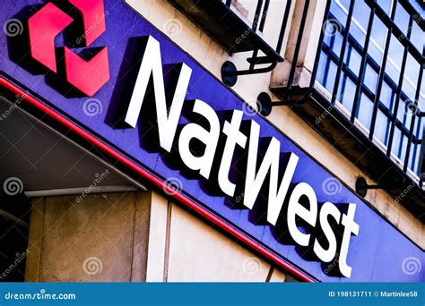 High Street Branch Of Natwest Retail Bank Editorial Photo Image Of