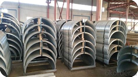 Ce Certificated Large Corrugated Galvanized Steel Pipe