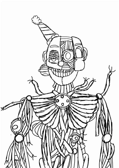 Ennard Coloring Pages Coloring Home