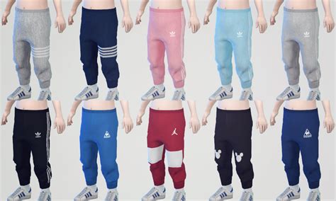 Sims 4 Ccs The Best Kks Sims 4 Jogger Set For Toddler