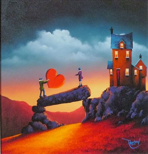 Connecting Friends Art Of Love By Artist David Renshaw