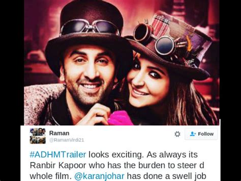 5 june at 19:43 ·. Ae Dil Hai Mushkil Trailer get trolled on Twitter - Hindi ...
