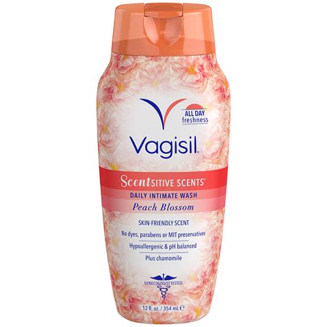 Vagisil Scentsitive Scents Plus Daily Feminine Intimate Vaginal Wash