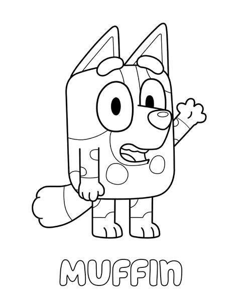 Bluey Coloring Pages Artofit