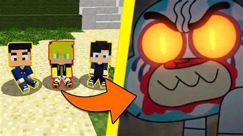 CrianÇas No Mundo Do Gumball Exe Minecraft The Amazing