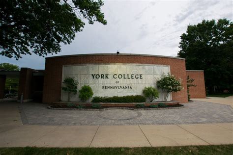 York College Of Pennsylvania Campus Stock Image Image Of Pennsylvania