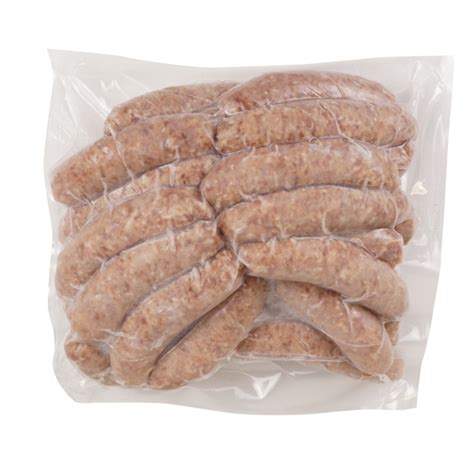 Sheboygan Sausage Company Fully Cooked Natural Casing 51 Bratwurst 25