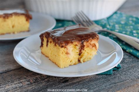 Boston cream pie cupcakes are a combination of soft, fluffy sponge cake, filled with creamy vanilla pastry filling, and topped with a rich, decadent chocolate needless to say, these boston cream pie cupcakes are amazing. Boston Cream Pie Poke Cake | Recipe | Poke cake, Sweets ...