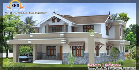 3 Beautiful Home Elevations Kerala Home Design And Floor Plans