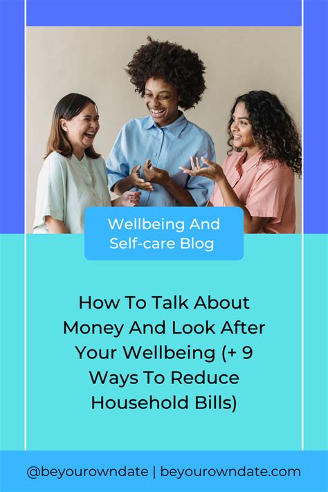 How To Talk About Money And Look After Your Wellbeing 9 Ways To Reduce Household Bills — Be
