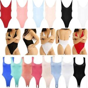 Women Ultra Thin Open Crotchless Swimsuit Swimwear Leotard Bodysuit Bathing Suit Ebay