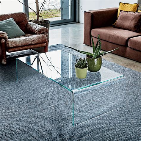 Sovet Bridge Coffee Table Klarity Glass Furniture
