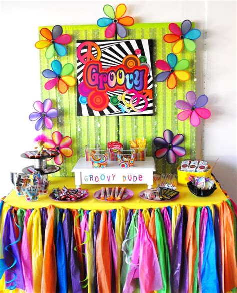 Don't forget to grab party favors for your party. 70's Birthday Party! | All the Rage Decor