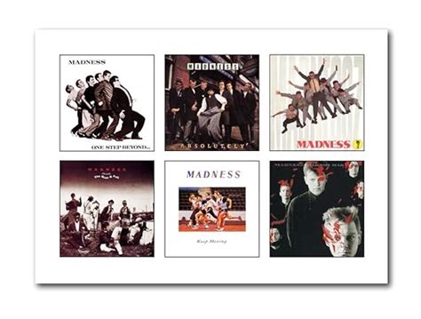 Madness Albums Limited Edition Art Print Poster Uk Kitchen