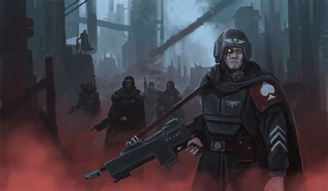 Artstation Imperial Guard Killteam Samuel Allan Warhammer 40k