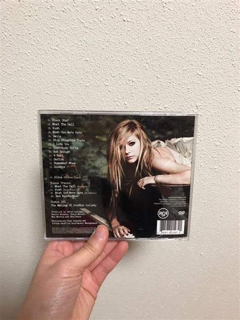 Avril Lavigne Goodbye Lullaby Cd Dvd Cd Dvd Carousell