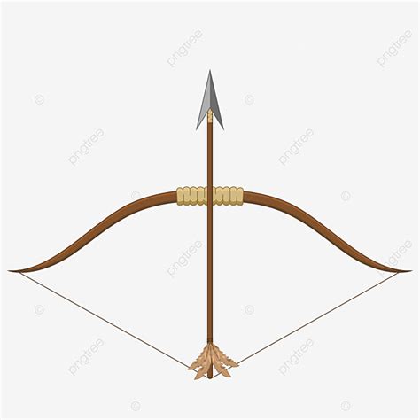 Bow Arrows Vector Art Png Antique Bow And Arrow Set Antique Bow And