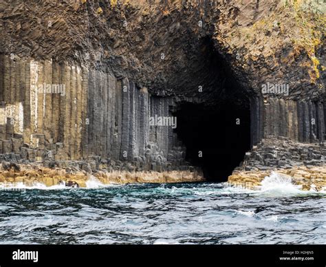 Fingals Cave On The Isle Of Staffa Argyll And Bute Scotland Stock Photo