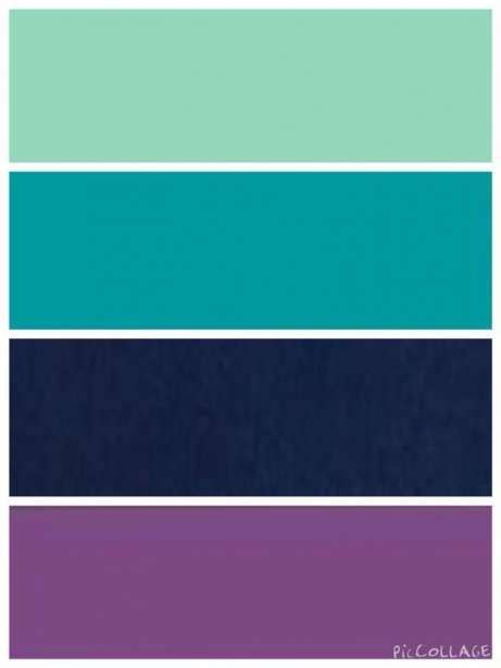Turquoise Color Scheme Purple Color Schemes Color Schemes Design