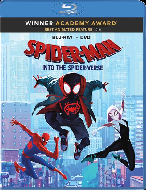 Best Buy Spider Man Into The Spider Verse Blu Ray Dvd