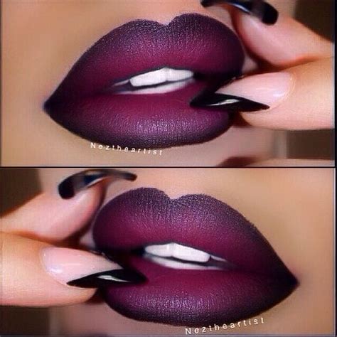 Lips Gorgeous Creative Artistic Fantastic In 2020 Ombre Lipstick