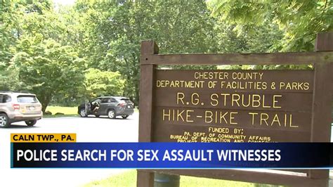 witnesses sought after 2 sex assaults along chester co trail 6abc philadelphia