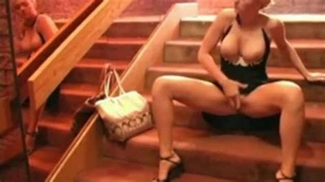 Alison Angel Can T Stand Getting To The Bedroom And Masturbate On The Stairs Porn Videos