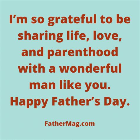 But there was a time when we did. Fathers day wishes for husband