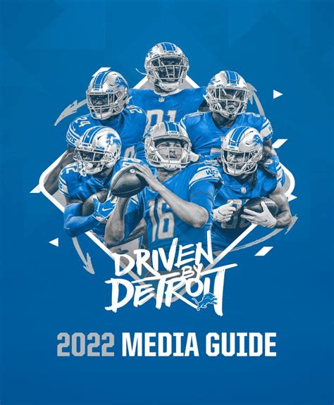 2022 Detroit Lions Media Guide Sportspaper Wiki