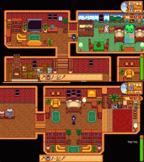 Was wondering if anyone would like to share screenshots of their house. Minimalist House Design: Farmhouse Stardew Valley House Design