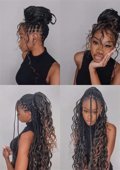 80 Boho Knotless Braids Hairstyles To Try In 2024
