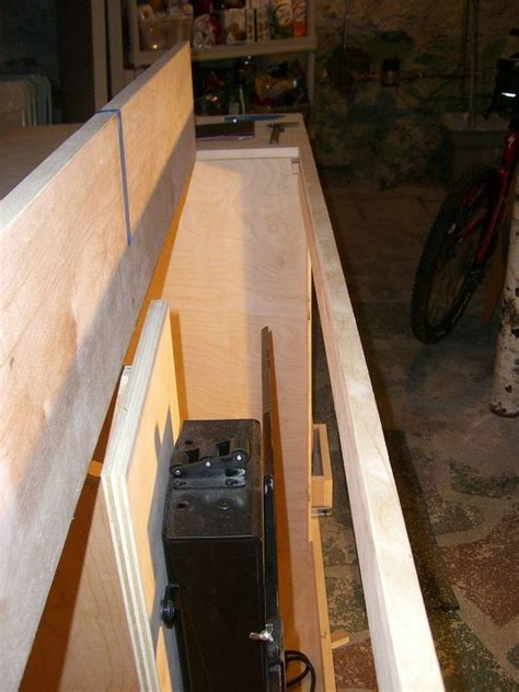 Notice that there are nine compartments under the tv. DIY TV Lift Cabinet | Your Projects@OBN | Tv lift cabinet ...