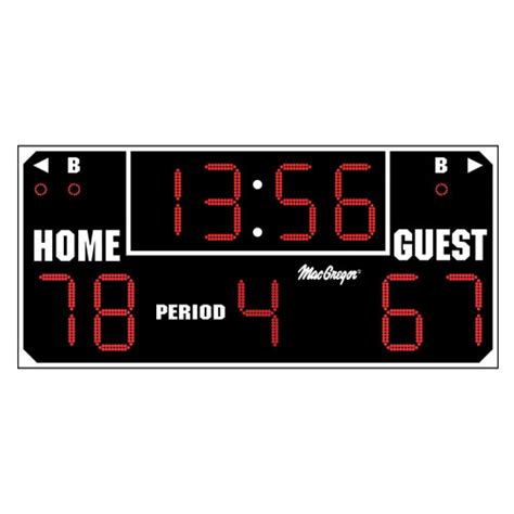 Macgregor Ultimate Scoreboard Black