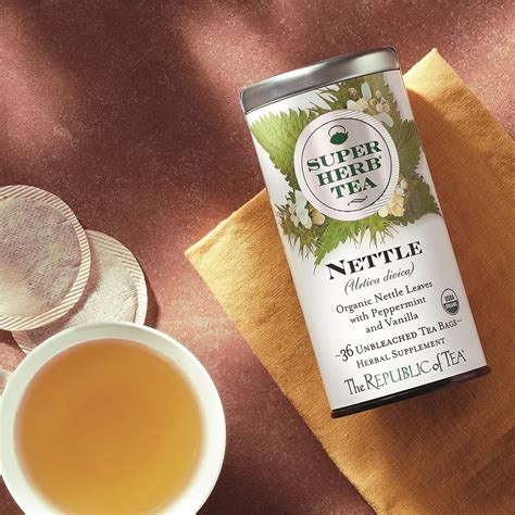 Organic Nettle Superherb® Tea Bags The Republic Of Tea