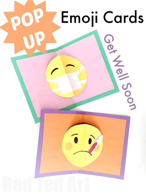 Collection by dev farnell galvez • last updated 12 weeks ago. Easy Pop Up Card DIY - emoji get well soon designs - these pop up cards are SO SO SOOO easy to ...