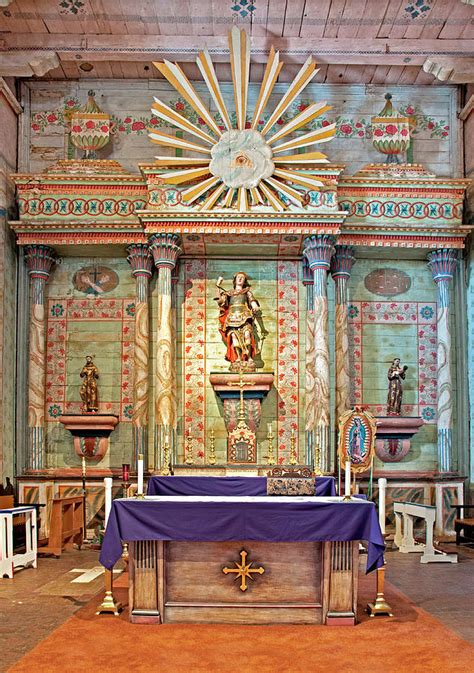 Mission San Miguel Arcangel Altar San Miguel Californ Vrogue Co