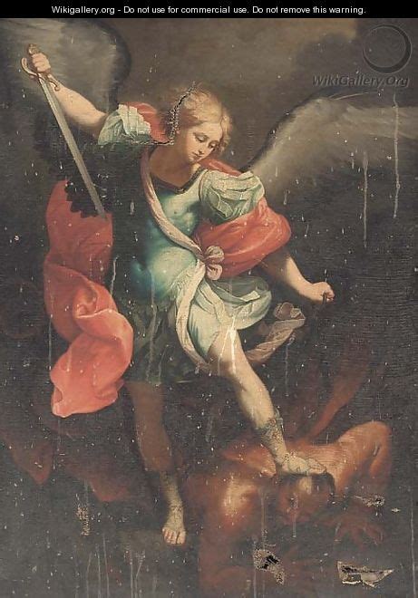 The Archangel Michael After Guido Reni The