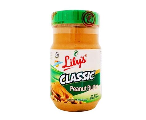 lily s classic peanut butter 7 9oz 224g