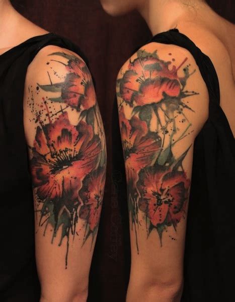 Watercolor Tattoos Coverup Ideas Flawssy